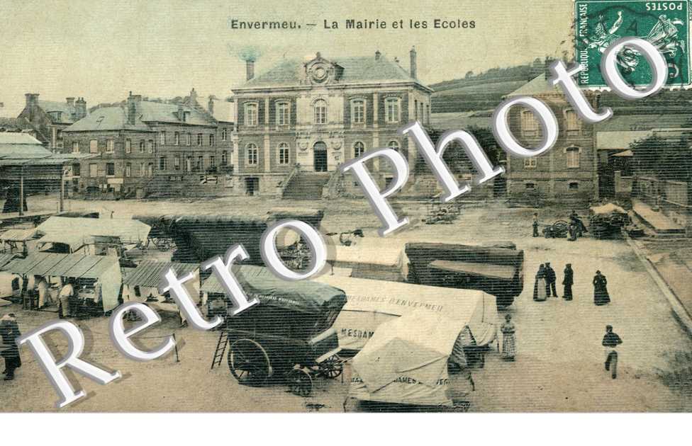 La mairie et les ecoles