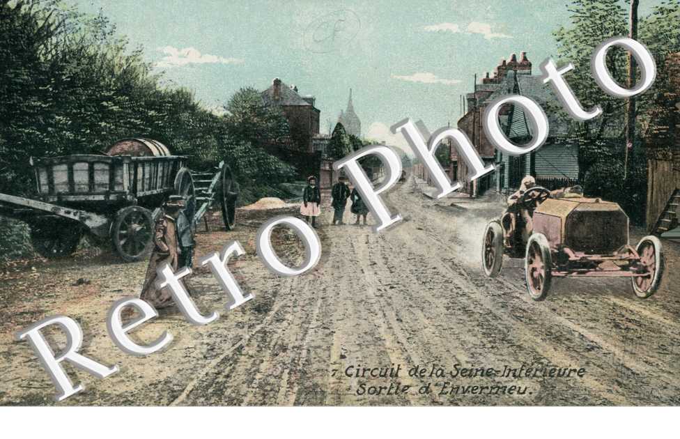 Sortie d'Envermeu - automobile