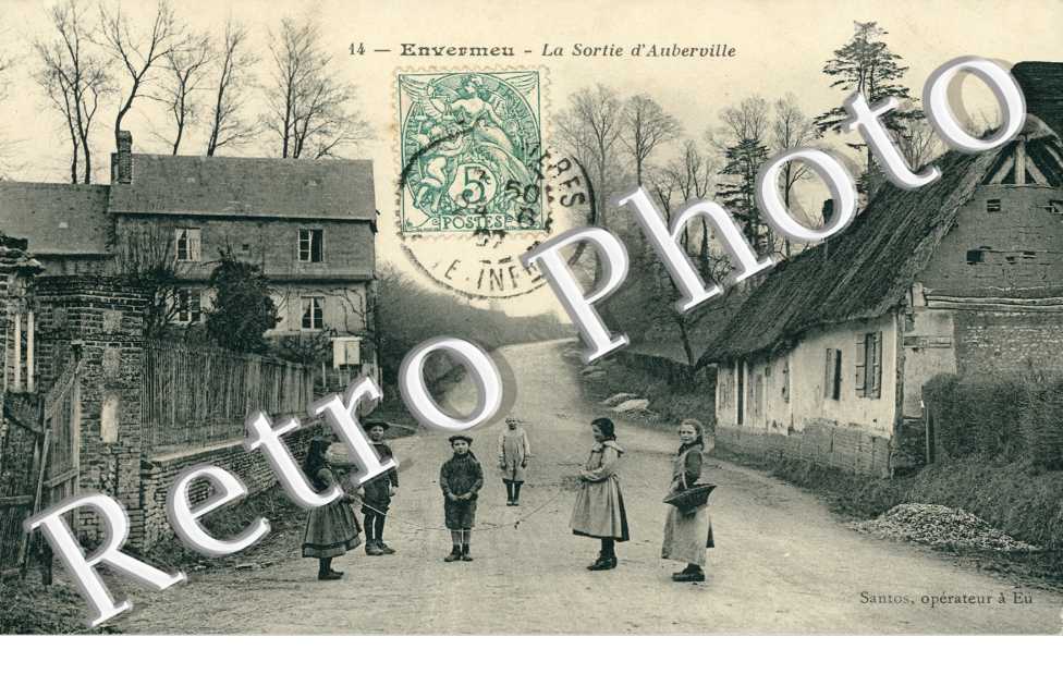 la sortie d'auberville