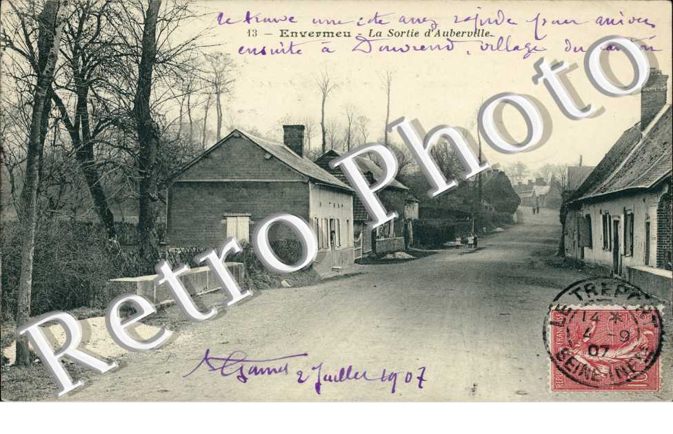 la sortie d'auberville