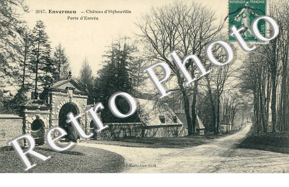 Chateau d'Hybouville - Porte d'entree