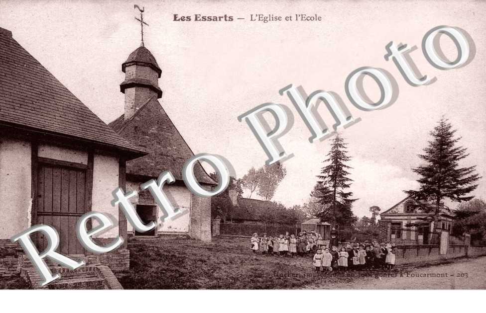 (les) L'eglise et l'ecole