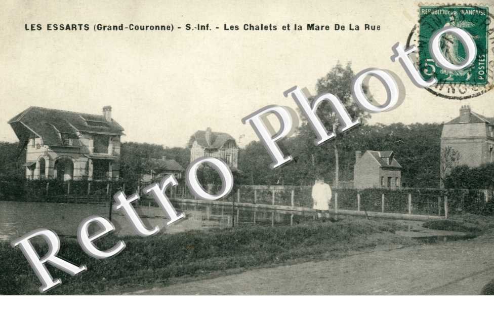 les Chalets et la Mare de la Rue