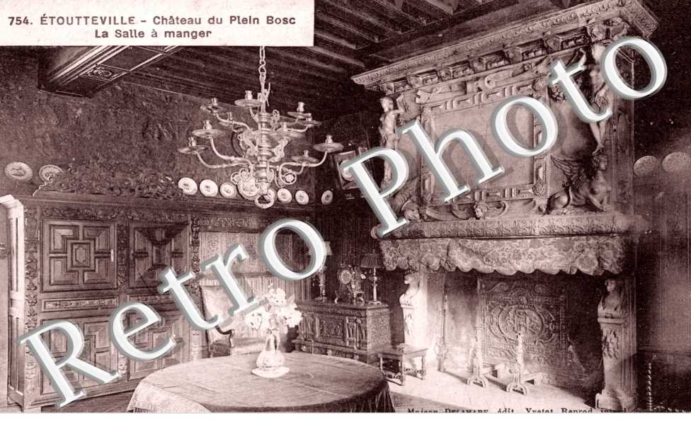 chateau du Plein-Bosc, la salle a manger