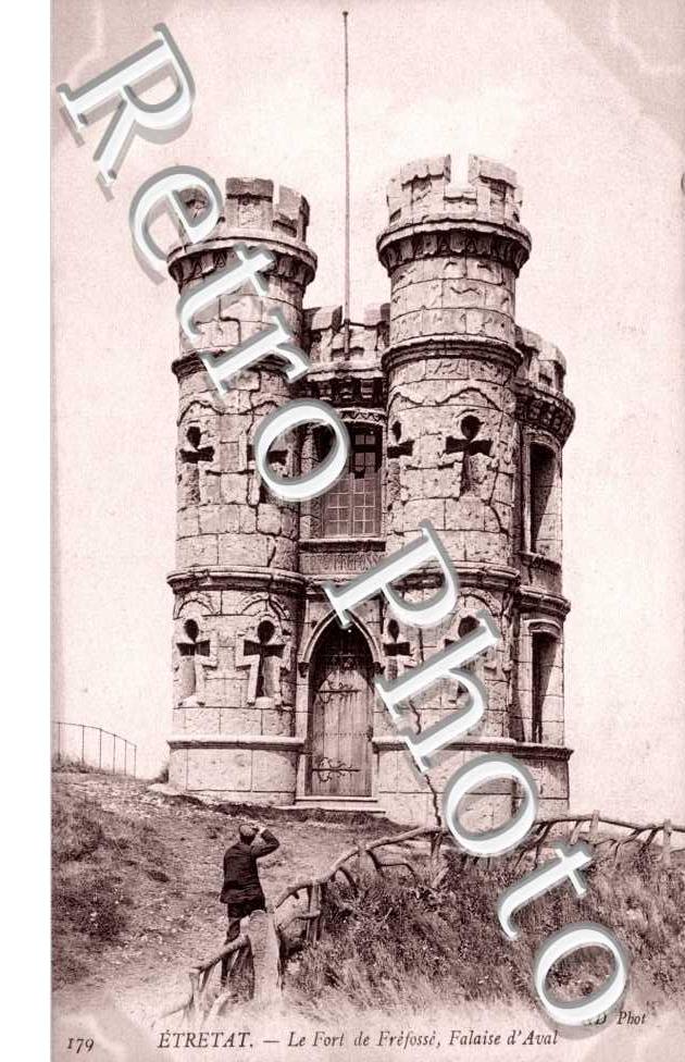 le Fort de Frejosse, Falaise d'Aval