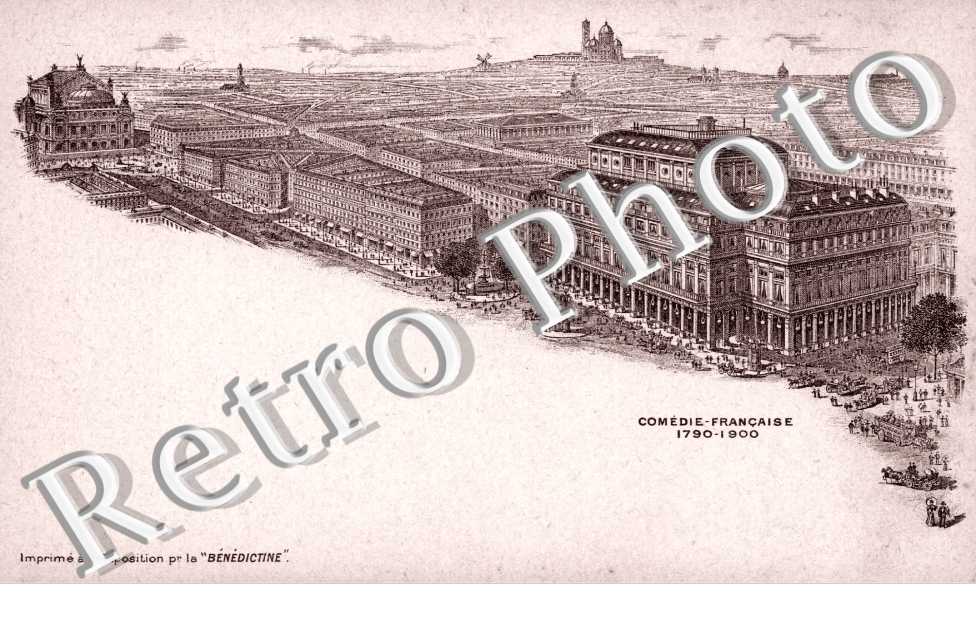 Comédie Française Imprimé à l'exposition par la é Bénédictine "