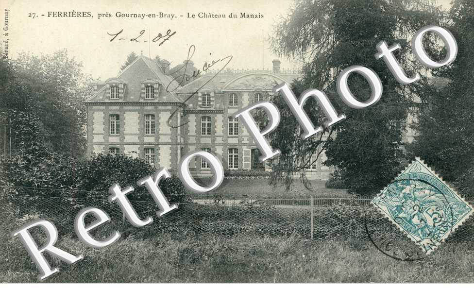 le château du Manais (1907)