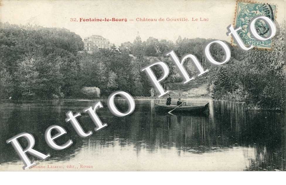 château de Gouville, le Lac  (1905)
