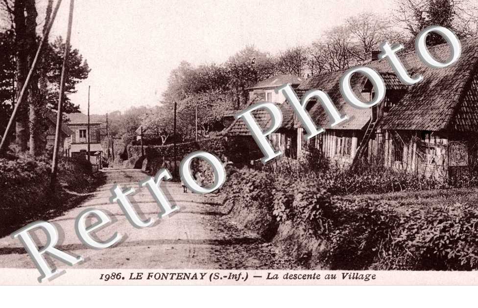 La descente du village