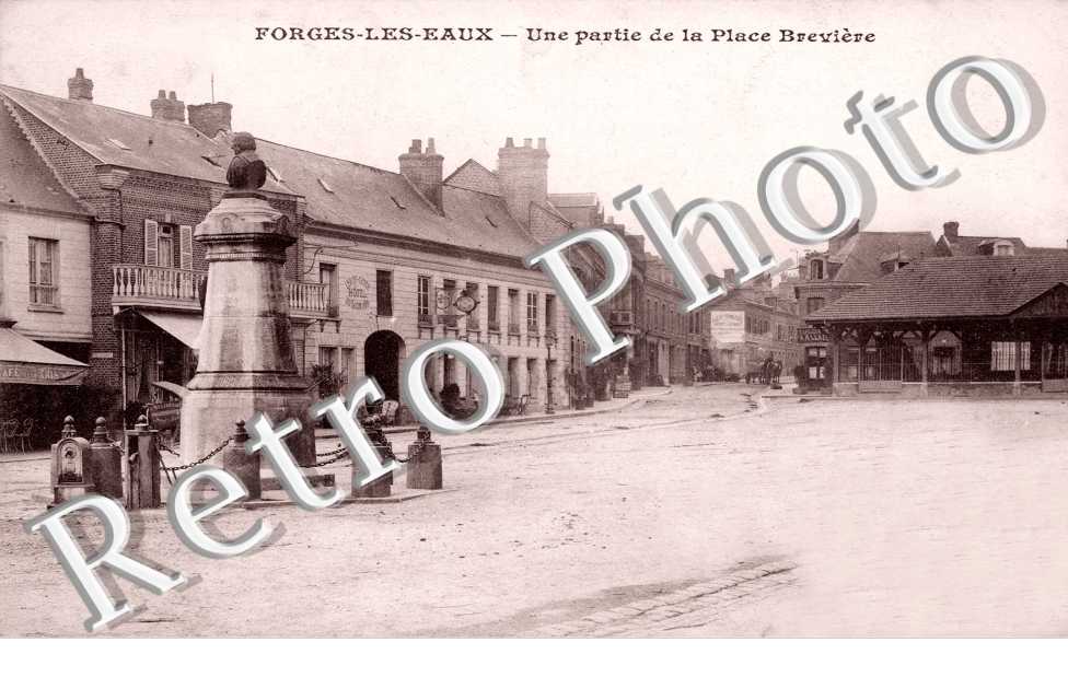 Une partie de la Place Breviere