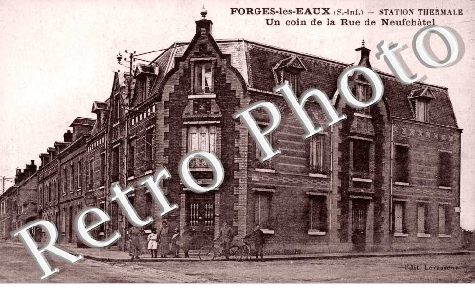 la Station Thermale, Une Coin de la Rue de Neufchatel