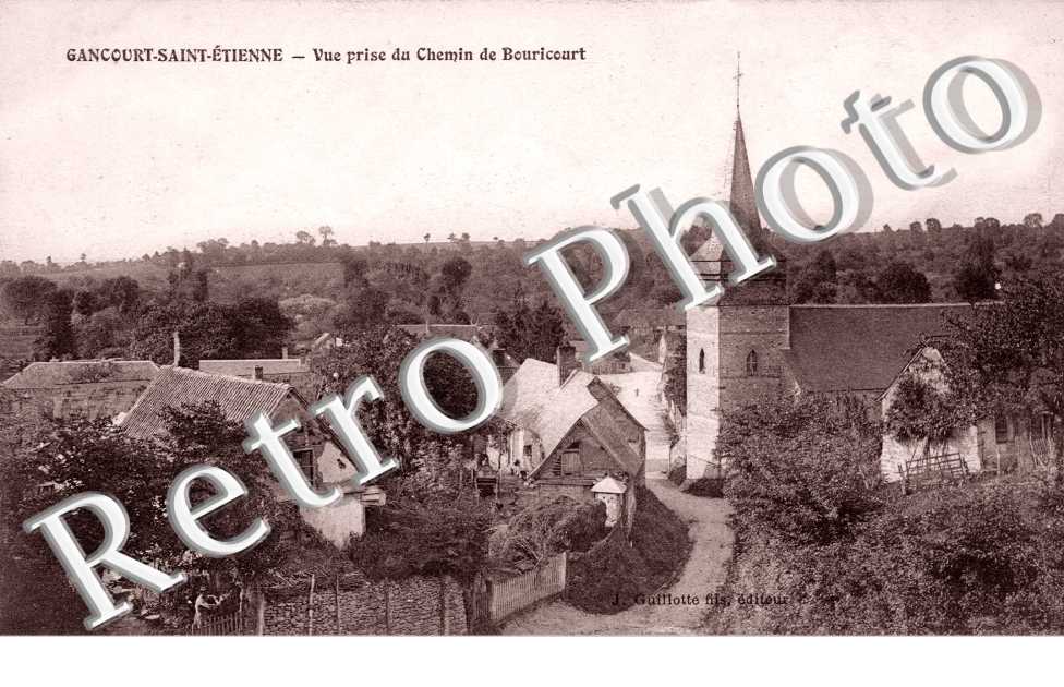 Vue prise du Chemin de Bouricourt