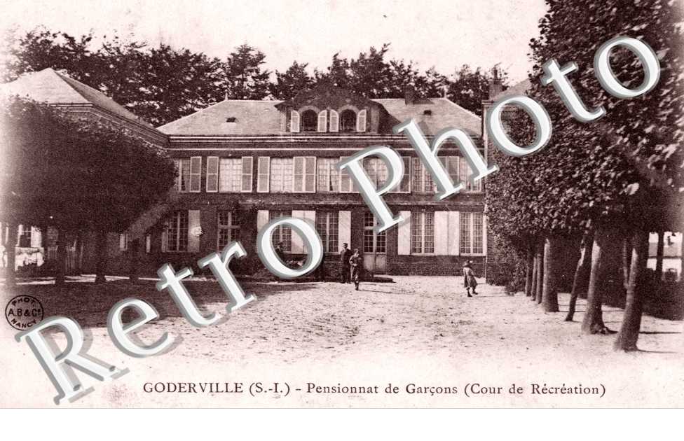pensionnat de garcons (cour de recreation)