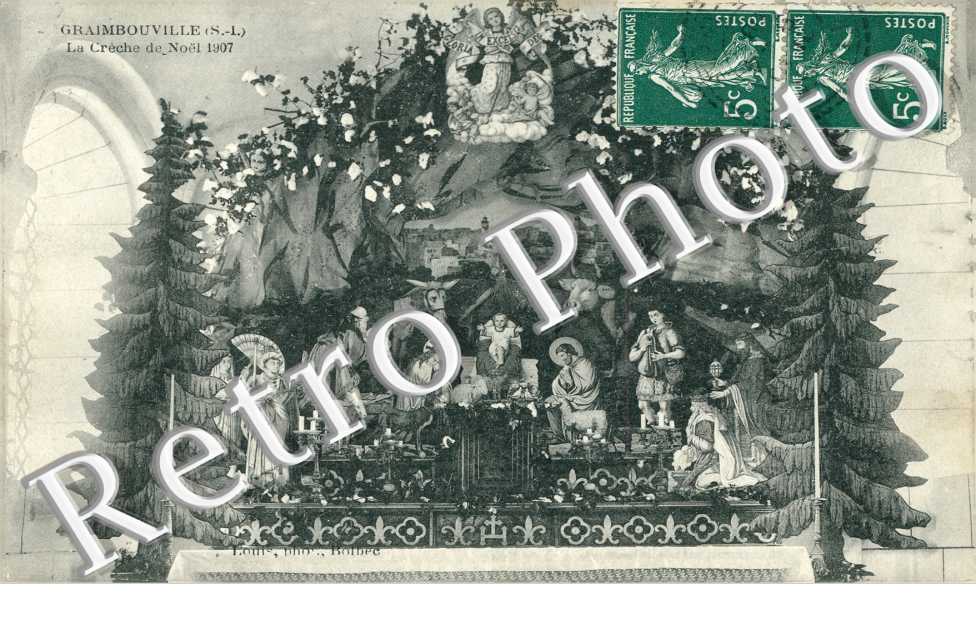 La Creche de Noël 1907