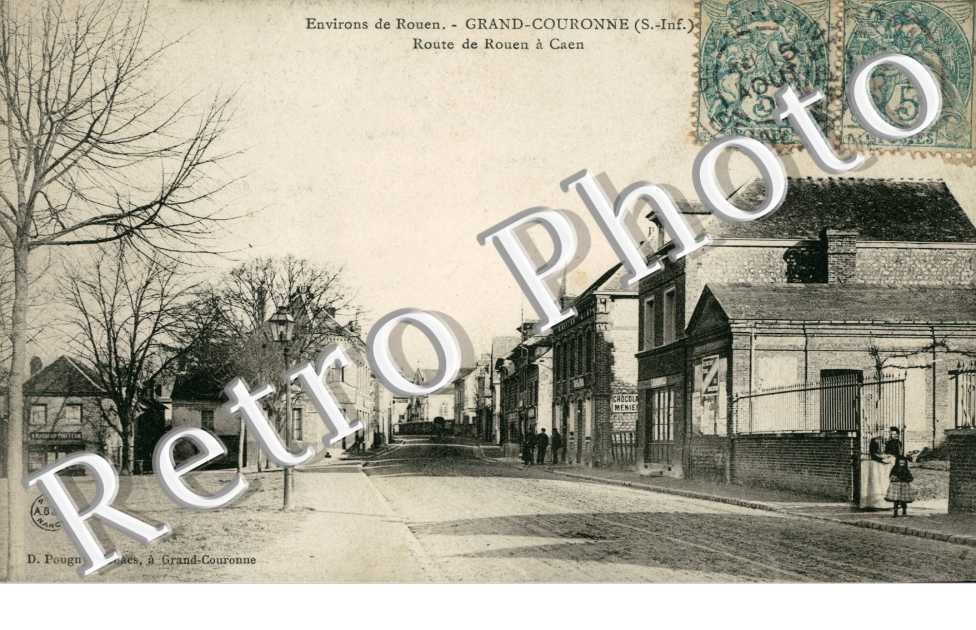 la Route de Rouen a Caen