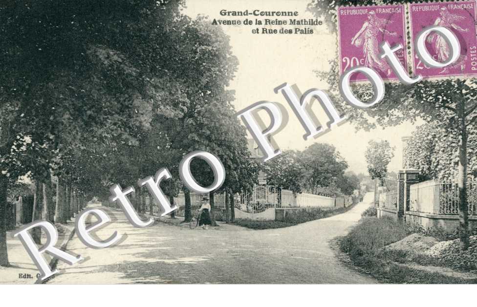 Avenue de la Reine Mathilde et Rue des Palais