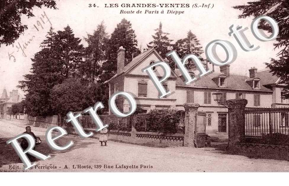 la Route de Paris a Dieppe