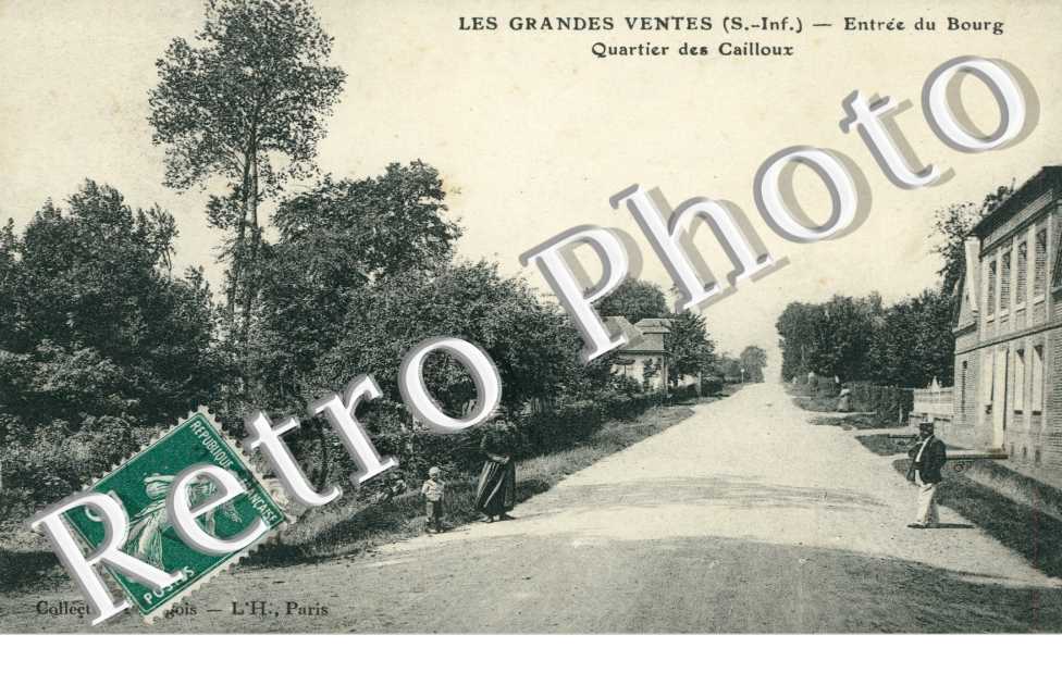 l'Entree du Bourg, le Quartier des Cailloux