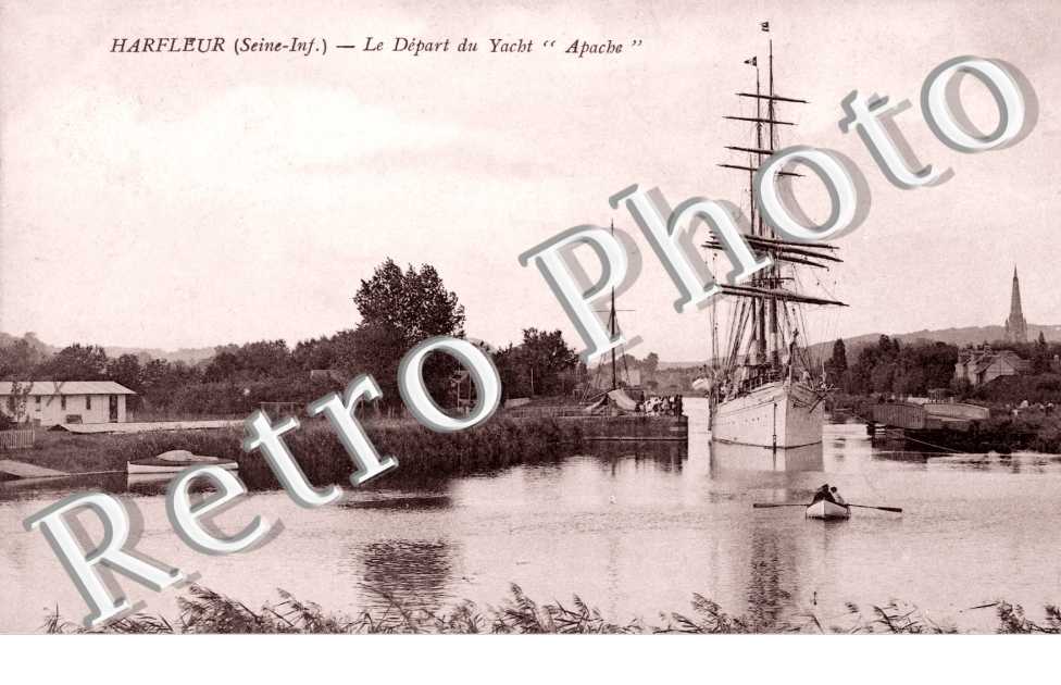 les Departs du Yacht "Apache"