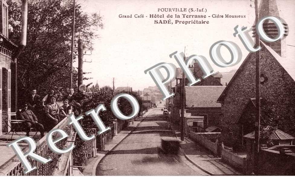 Grand Cafe, l'Hotel de la Terrasse, Cidre Mousseux, Sade Proprietaire