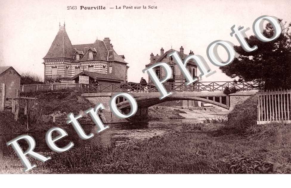 POURVILLE le Pont sur la Scie