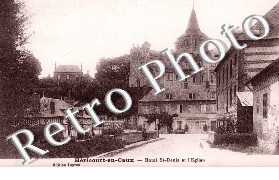 Hotel Saint-Denis et l'Eglise