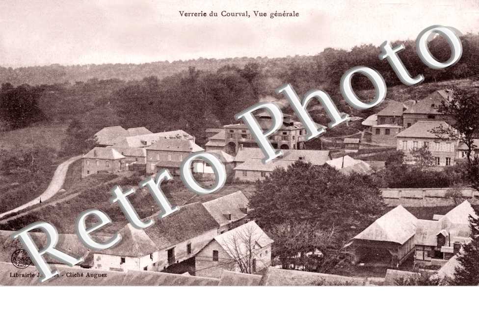 la Verrerie du Courval, Vue Generale