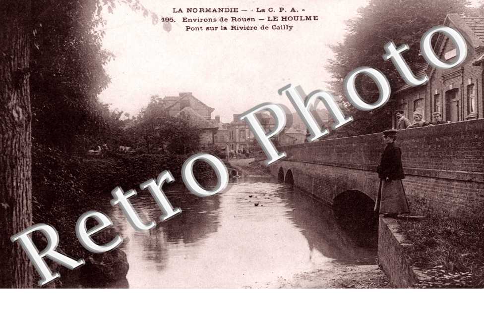 le Pont sur la Riviere de Cailly