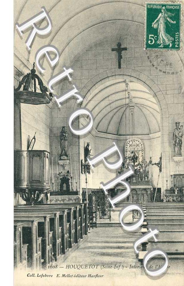 intérieur de l'église (1911)