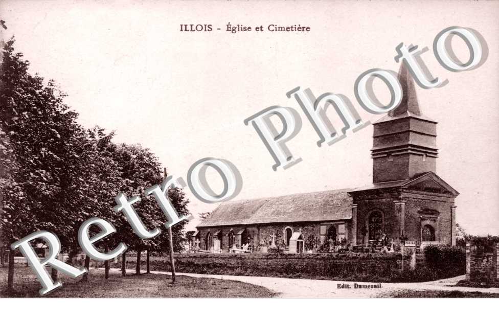 église et cimetière (1924)