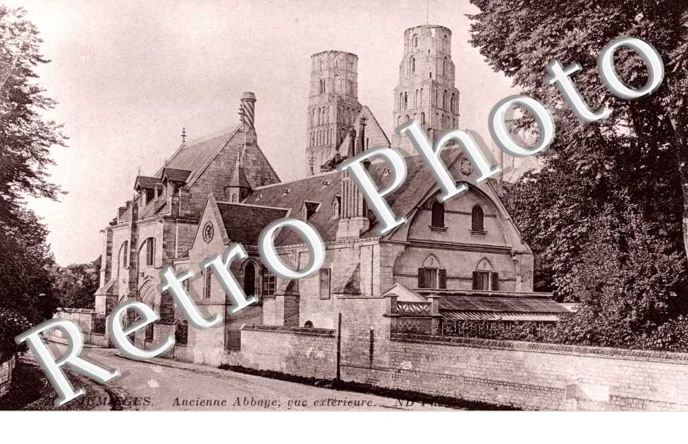 l'Ancienne Abbaye de Jumieges, Vue Exterieure