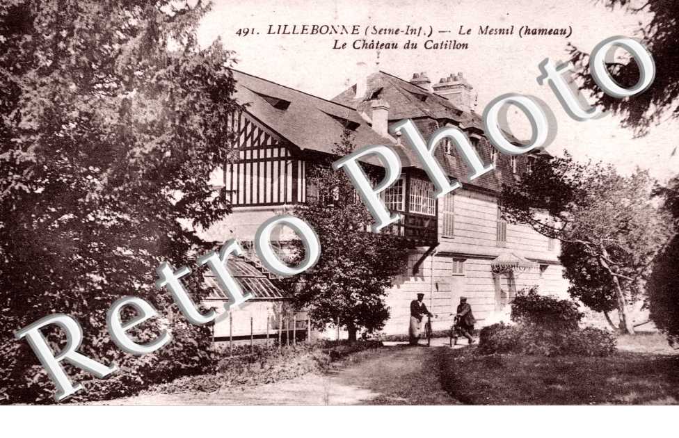 Le mesnil, le chateau du Catillon