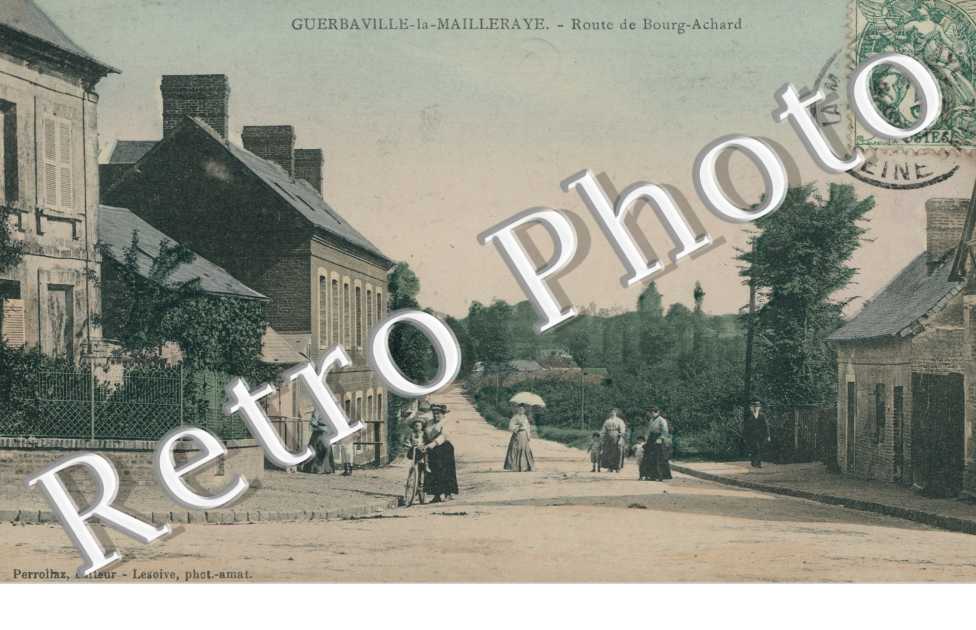 Guerbaville - Route de Bourg-Achard