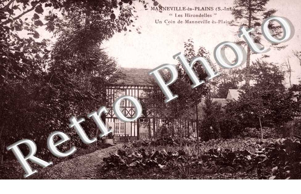 un coin de Manneville, "les Hirondelles"