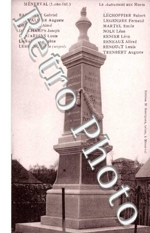 Le monument aux morts