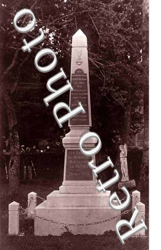 Le monument aux morts
