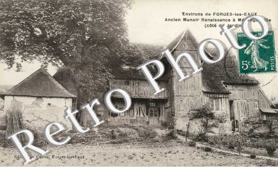 Ancien Manoir Renaissance a Mesangueville (Cote du Jardin)