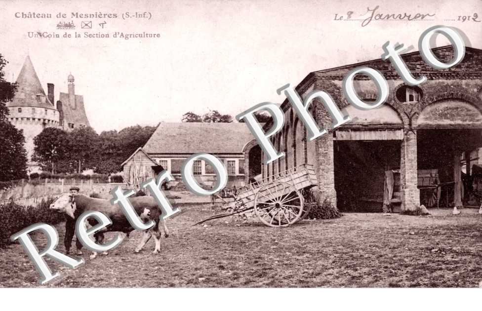 Chateau de Mesnieres, Un coin de la Section d'Agriculture