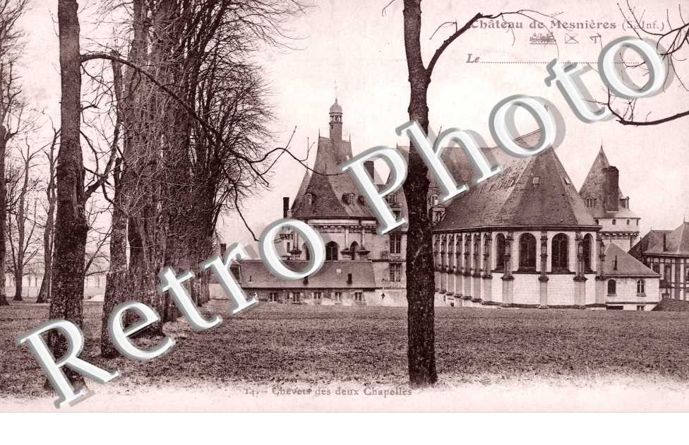 le chateau Chevets des deux chapelles