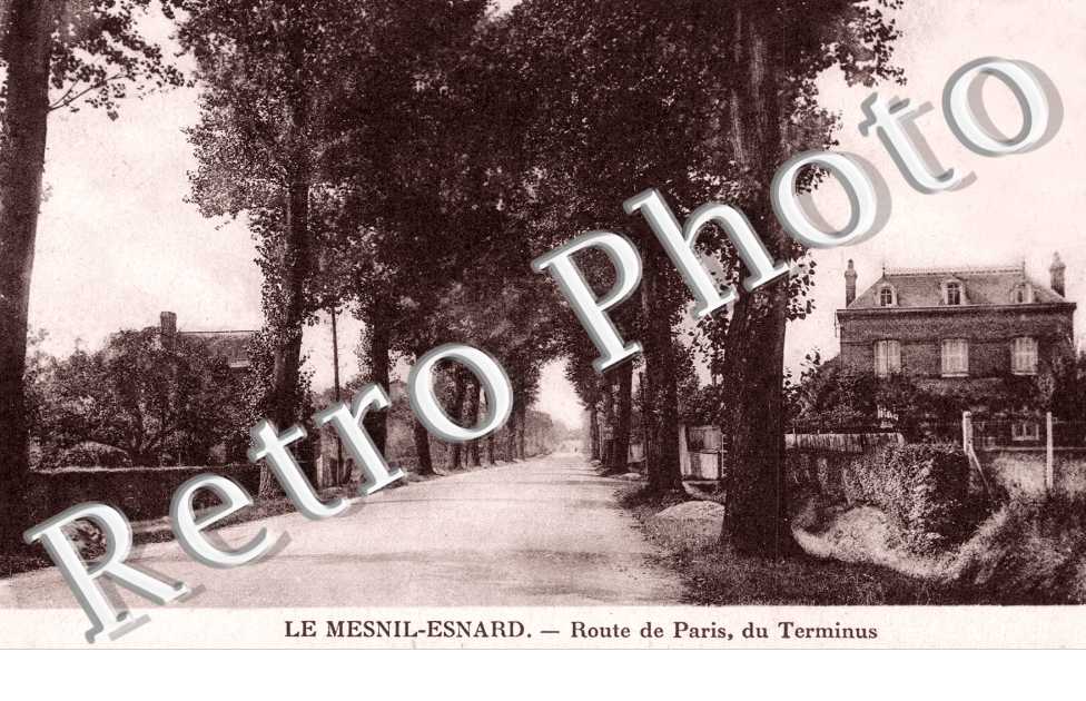 Route de paris, du terminus