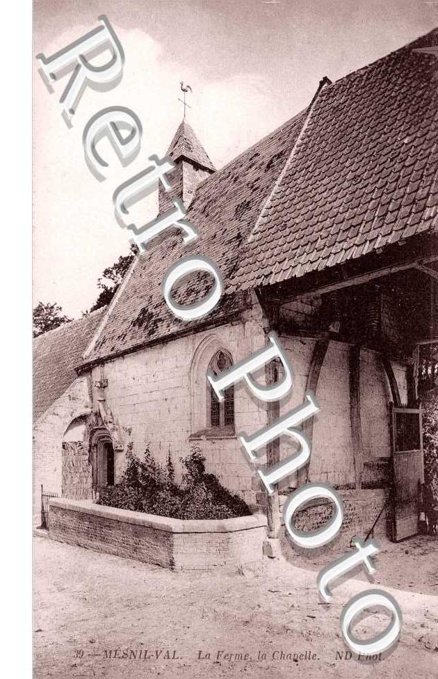 la ferme, la chapelle