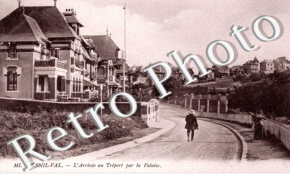 l'Arrivee au Treport par la Falaise