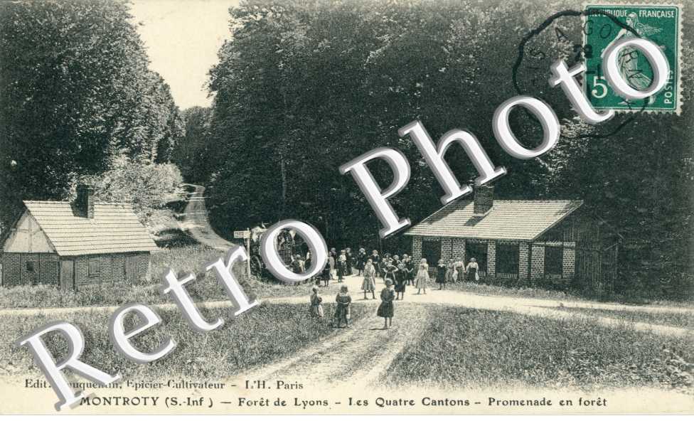Foret de Lyons - les quatres Cantons - promenade en foret
