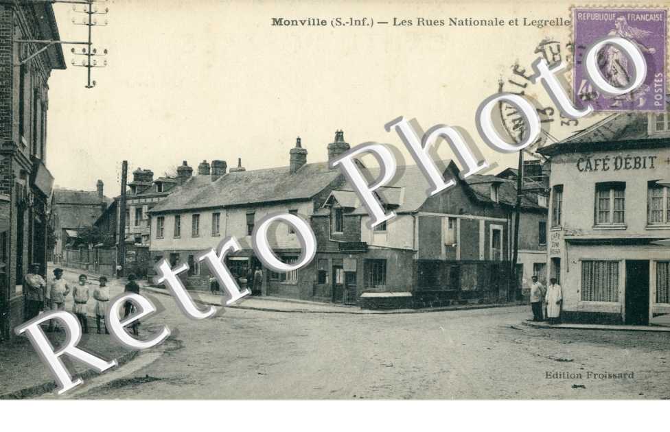 Les rues nationales et Legrelle
