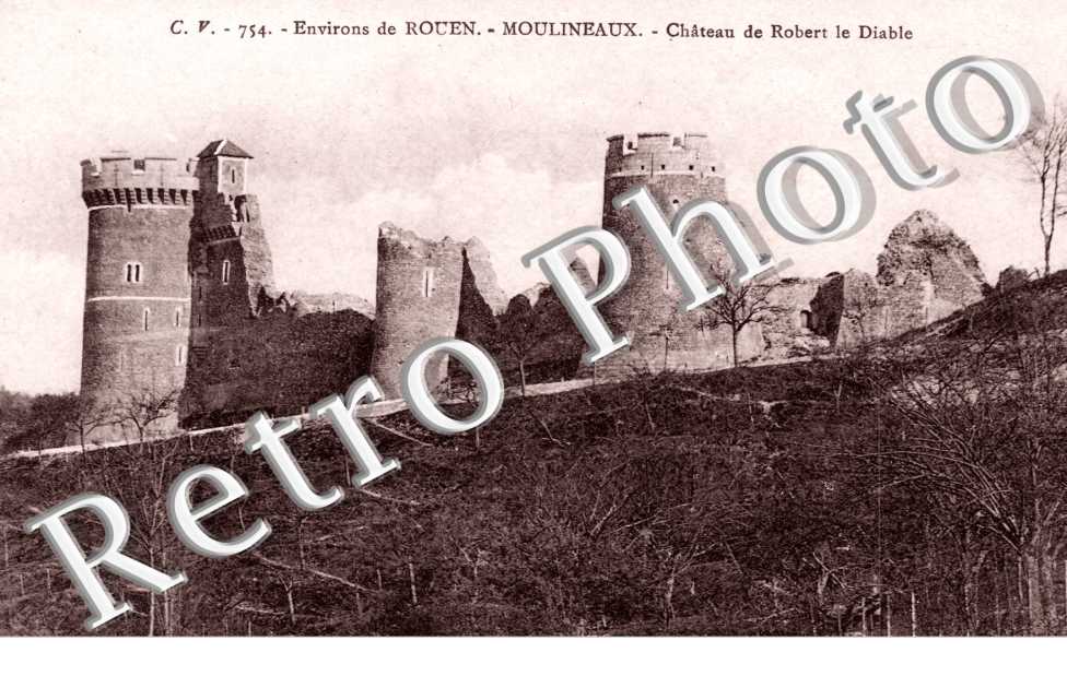 Ruines Chateau de Robert le Diable