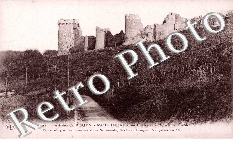 ruines Chateau de Robert le Diable