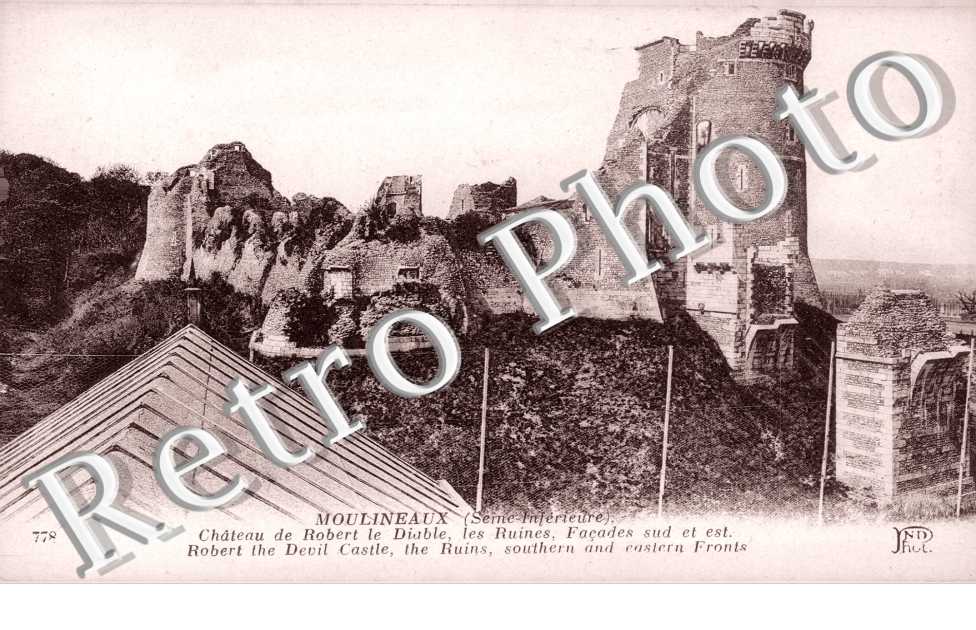 Ruines Chateau de Robert le Diable