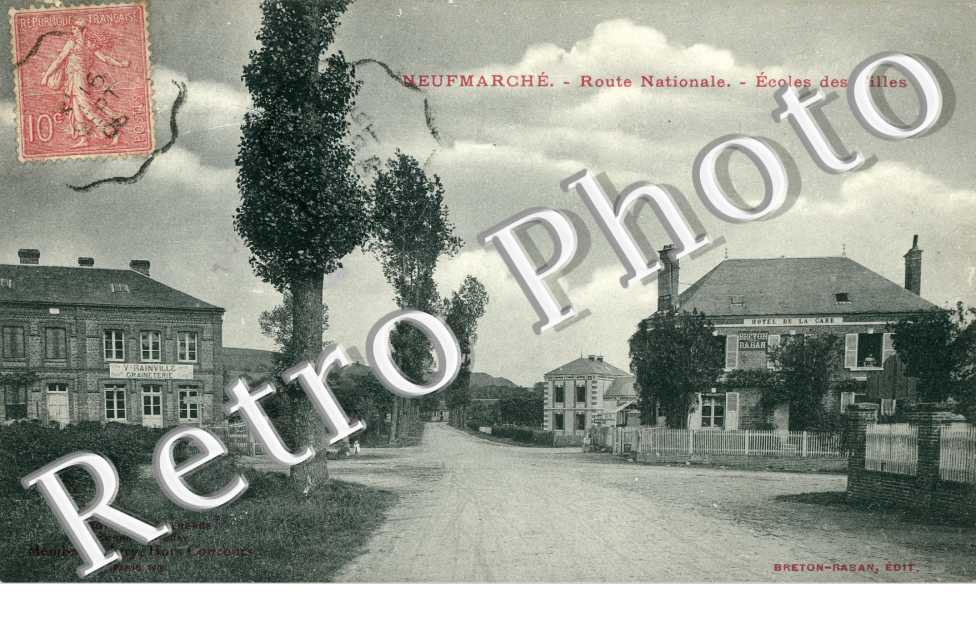 Route nationale - ecole de filles
