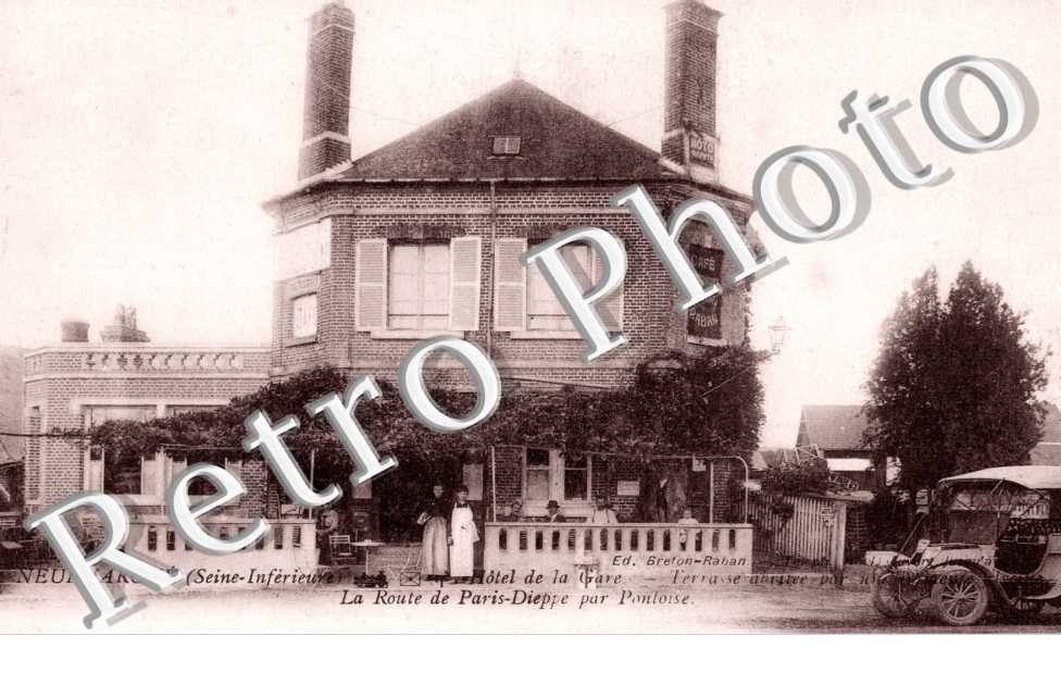 la route de Paris-Dieppe