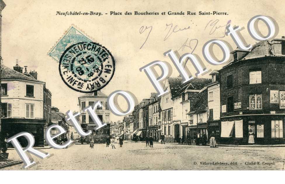 Place des Boucheries et Grande-Rue Saint-Pierre